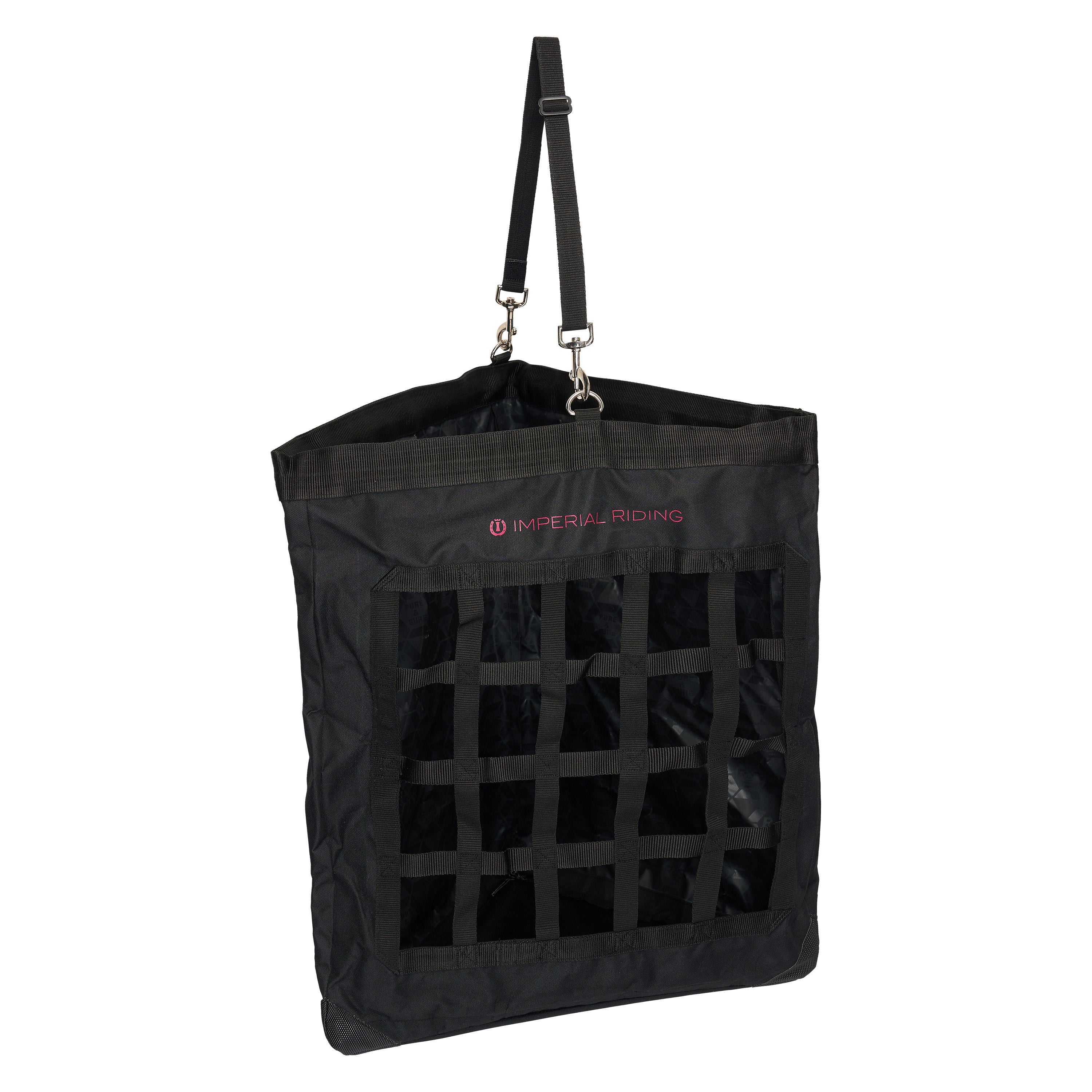 Corner Web Hay Feeder IRH Black / 1SIZE