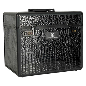 Grooming box IRHShiny Black-Black Croco / 1SIZE