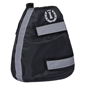 Stirrup toe warmer IRHReflective, set of 2 pcs Black / 1SIZE