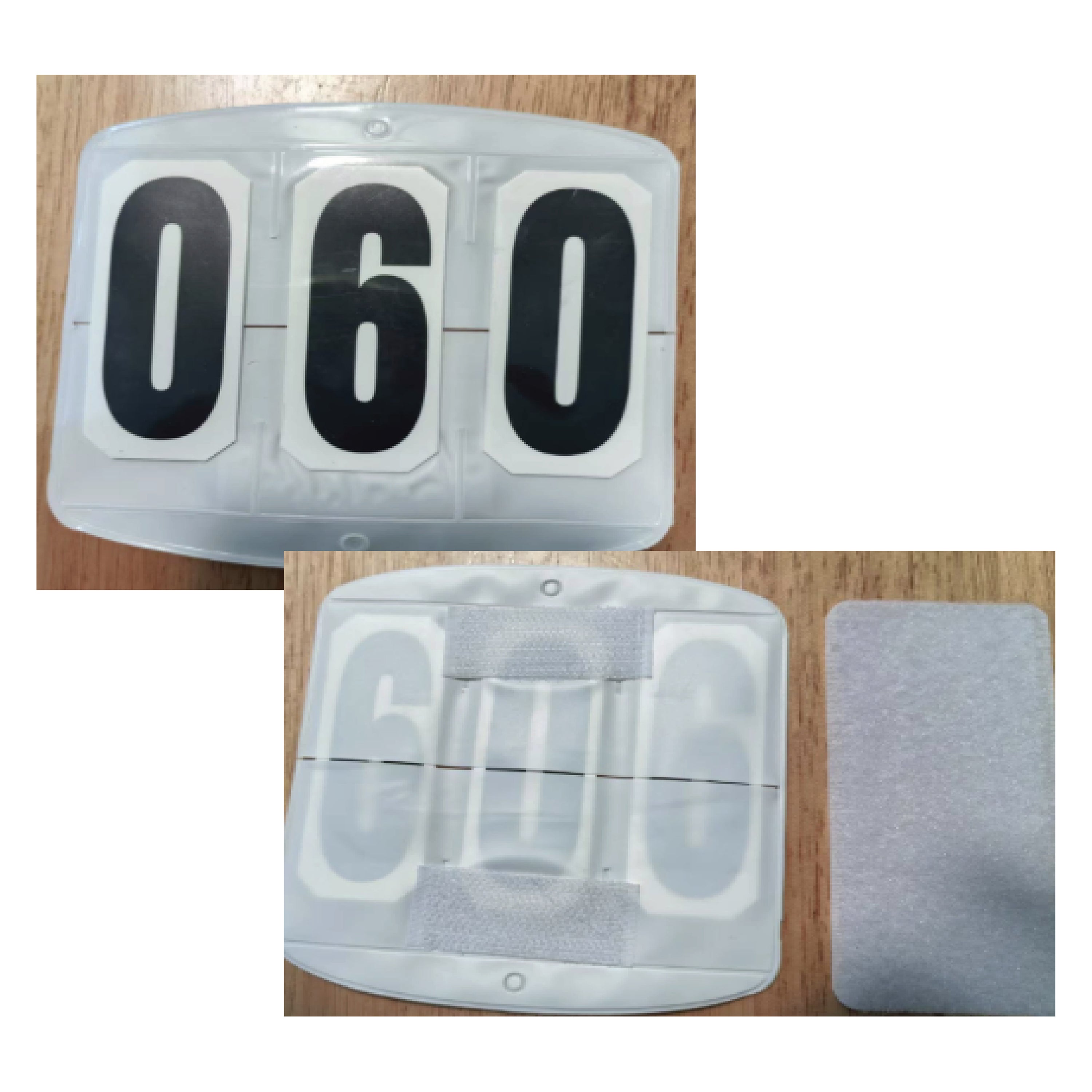 Competition number velcro 3-digit IRHBasic