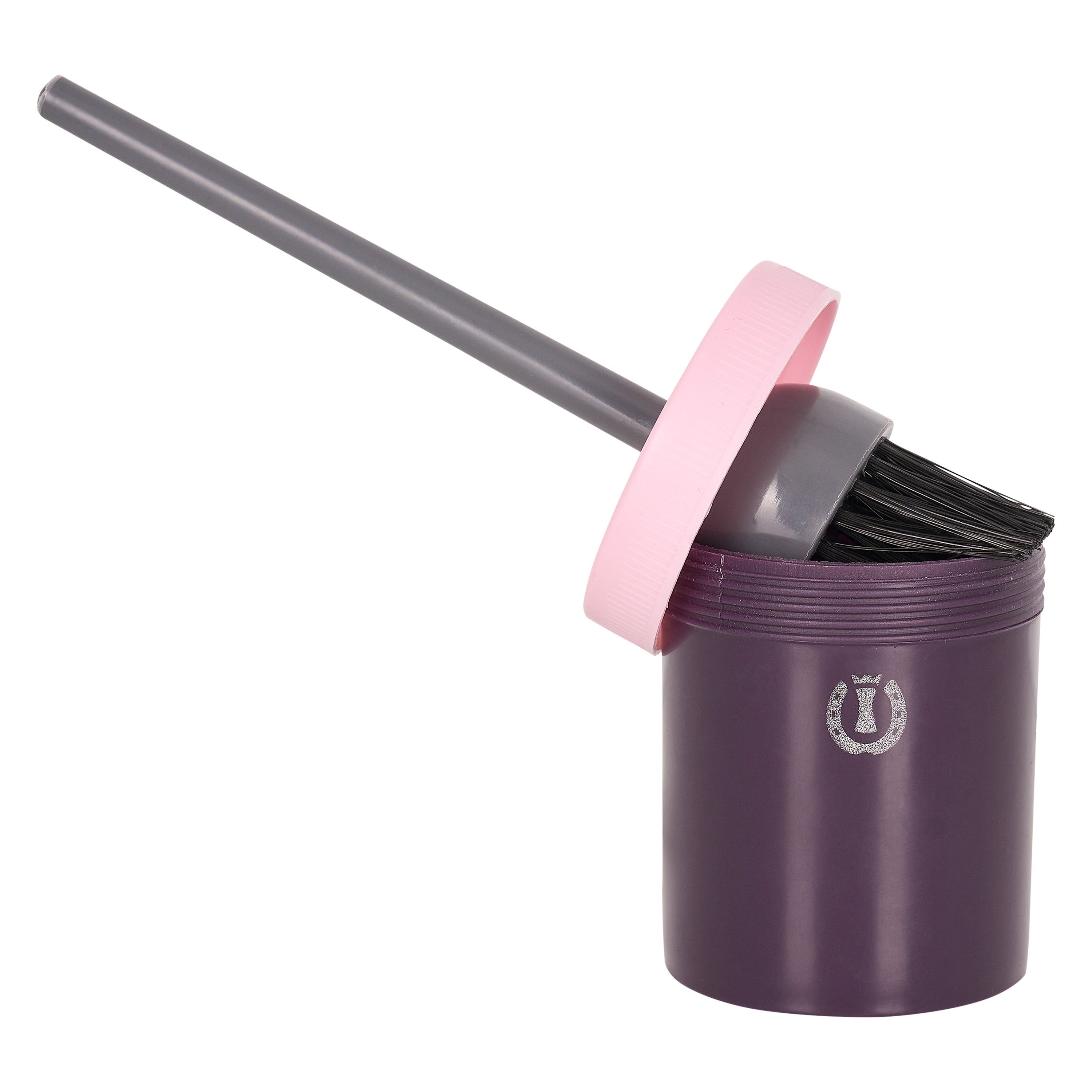 Hoof oil brush with container IRH