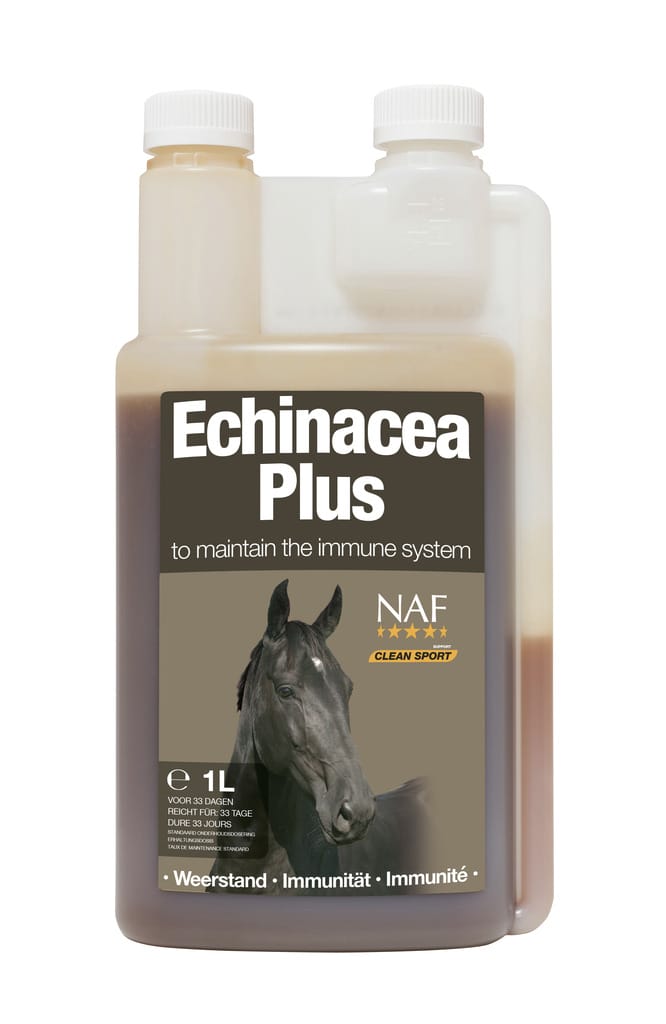 Aliment Complémentaire Naf  "Echinacea Plus Liquid" - Shetlandslycka - Always equine