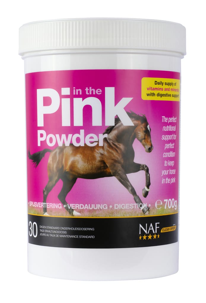 Aliment Complémentaire Naf  "Pink Powder", Digestion - Shetlandslycka - Always equine
