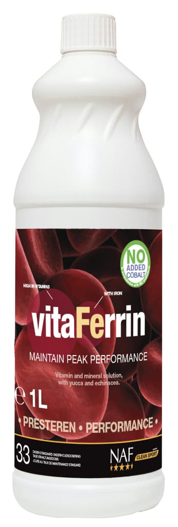 Aliment Complémentaire Naf  "Vitaferrin" - Shetlandslycka - Always equine