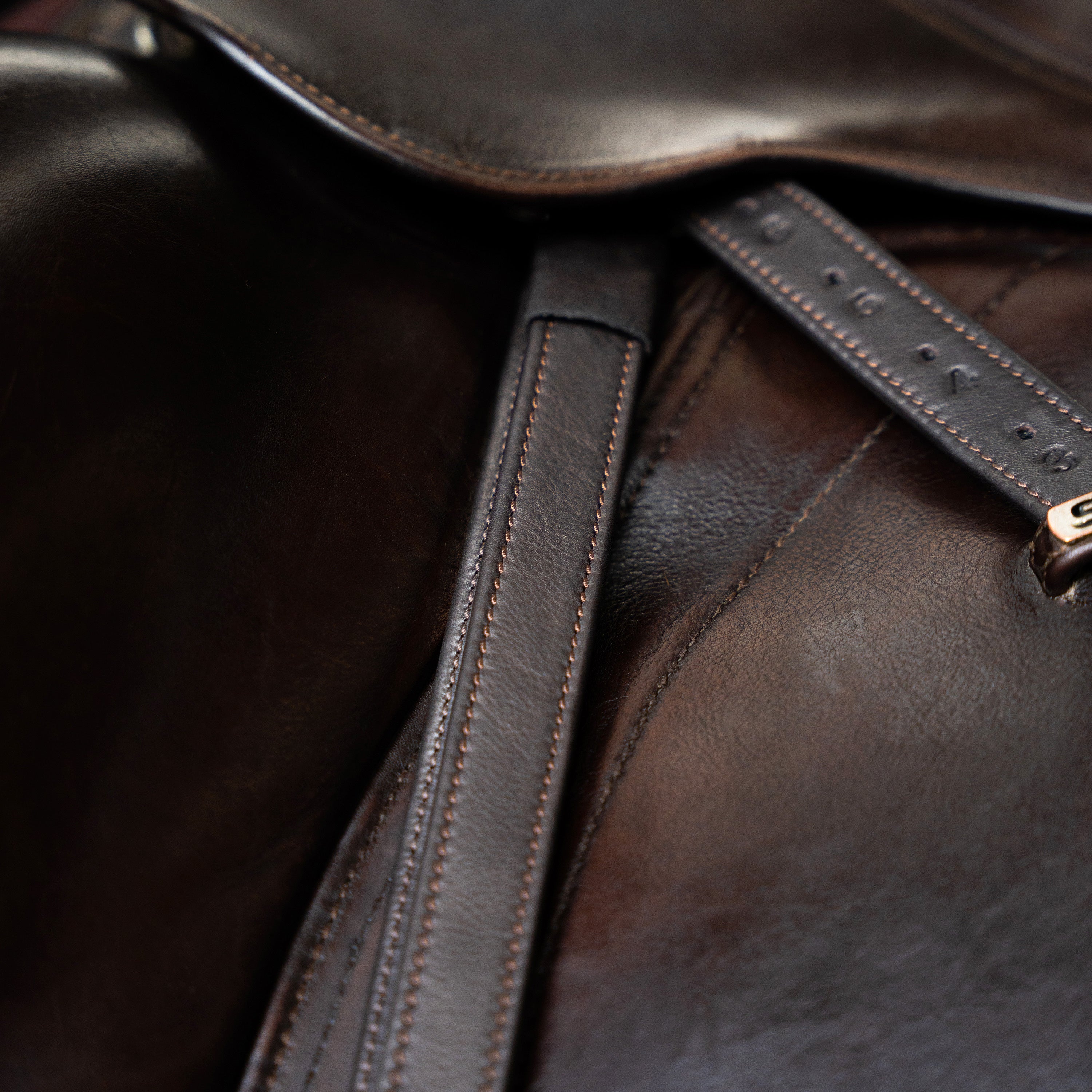 Stirrup leathers IRH with nylon core