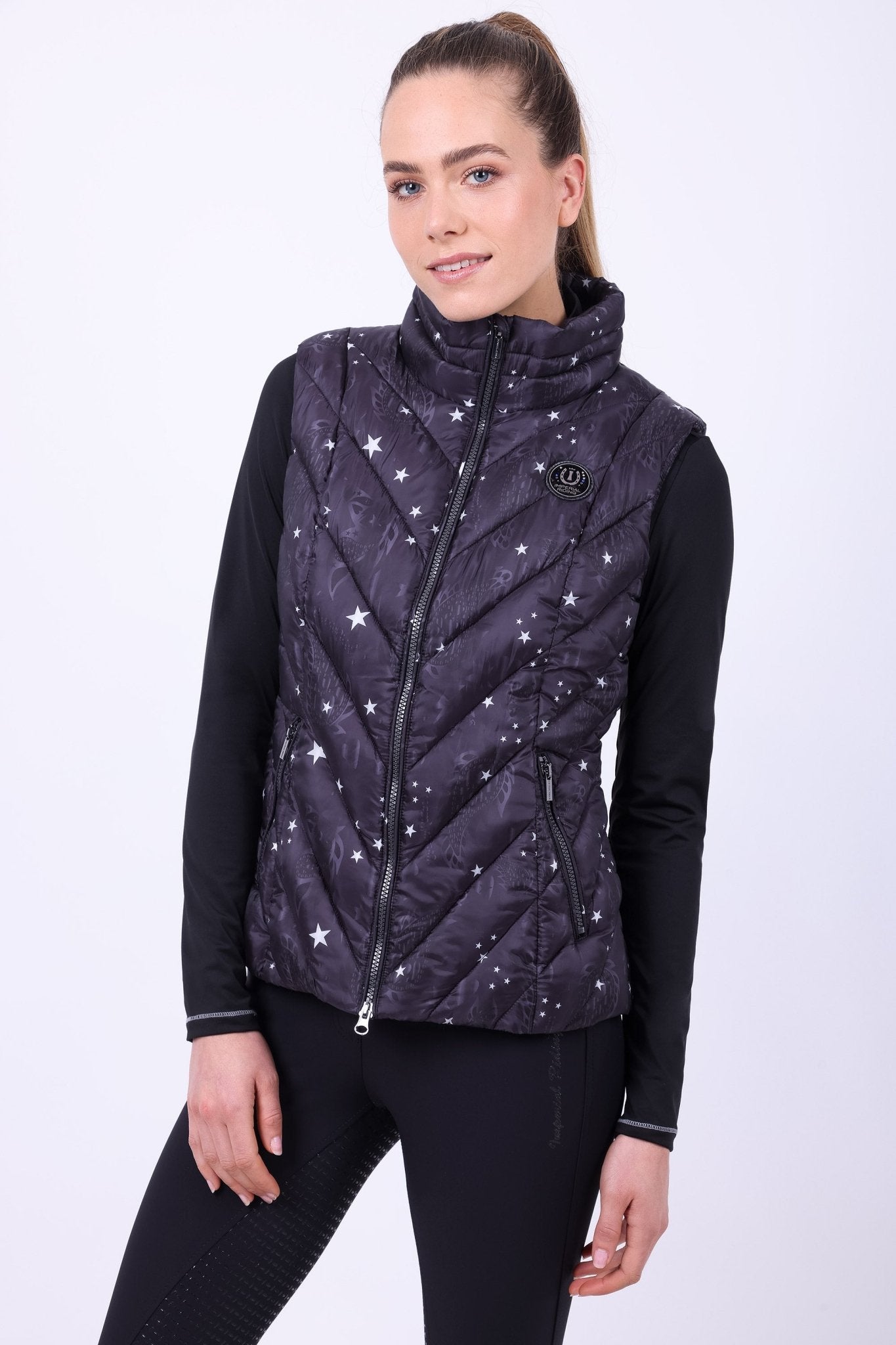 Bodywarmer IRHCosmic Rider AOP - Shetlandslycka - Always equine