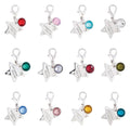 Bridle Charms IRHBirthstone silver, set of 12 pcs - Shetlandslycka - Always equine