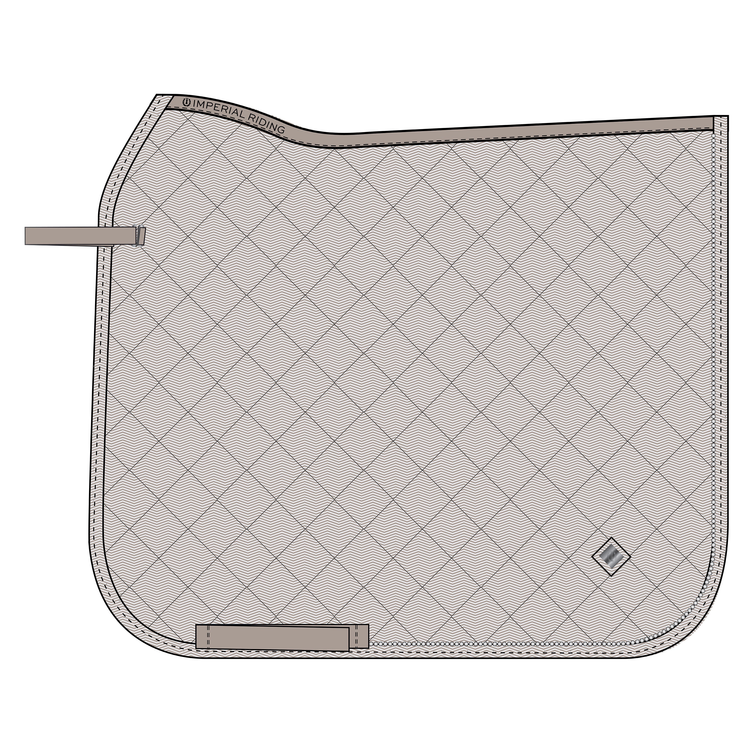 Saddlepad IRHPenny herringbone GP