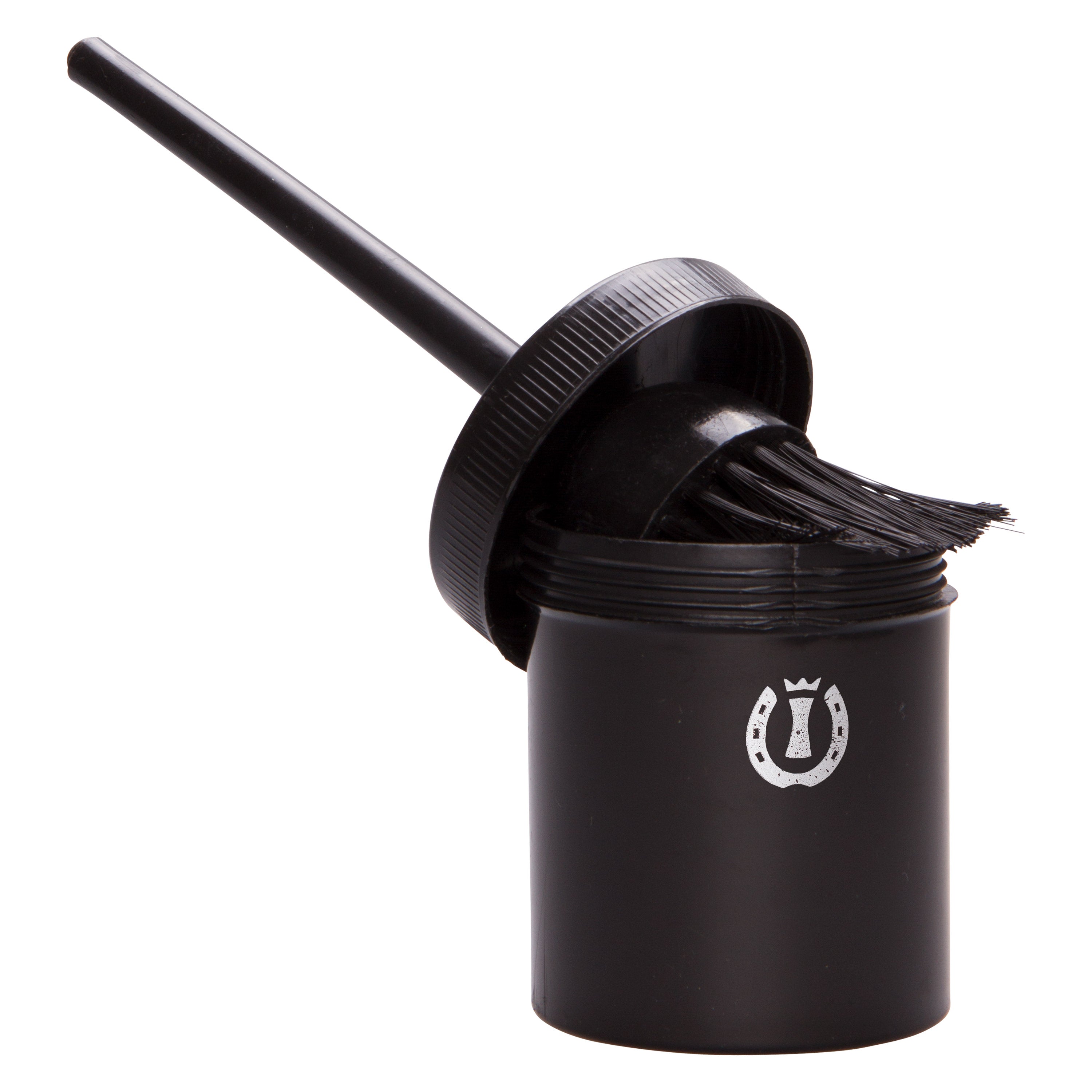 Hoof oil brush with container IRH