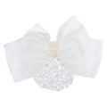 Hair bow with net pearls IRH
