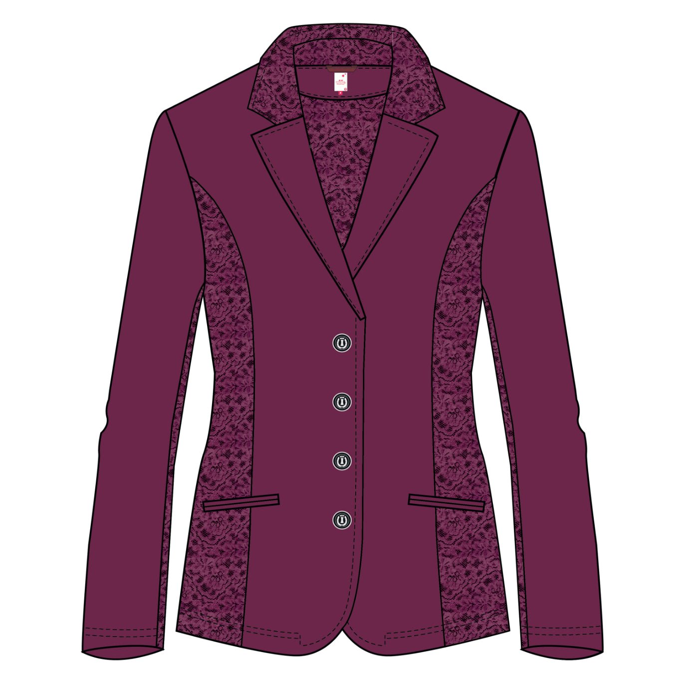 Competition jacket IRHDiva - Shetlandslycka - Always equine
