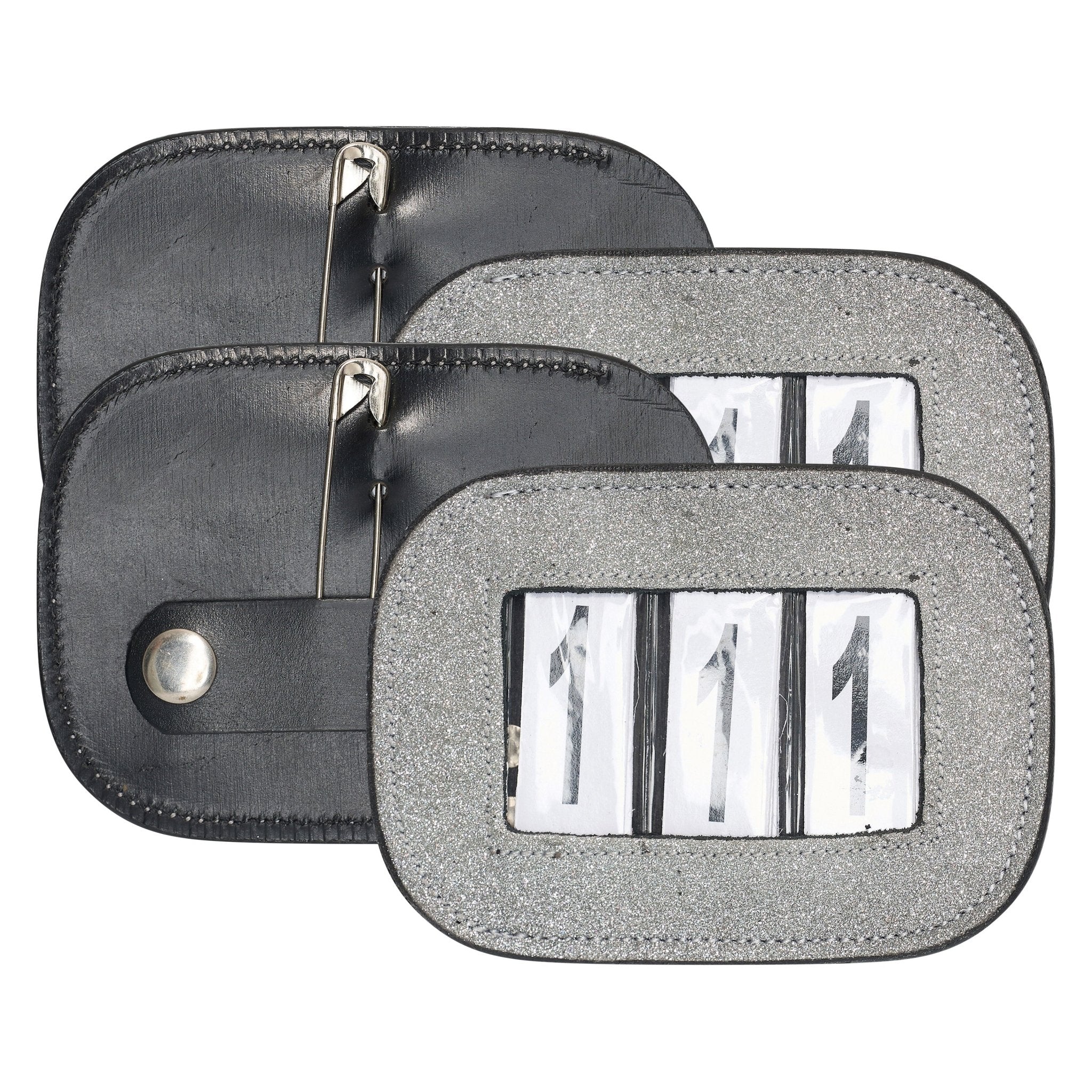 Competition number IRHGlitter square, set of 2 pcs - Shetlandslycka - Always equine