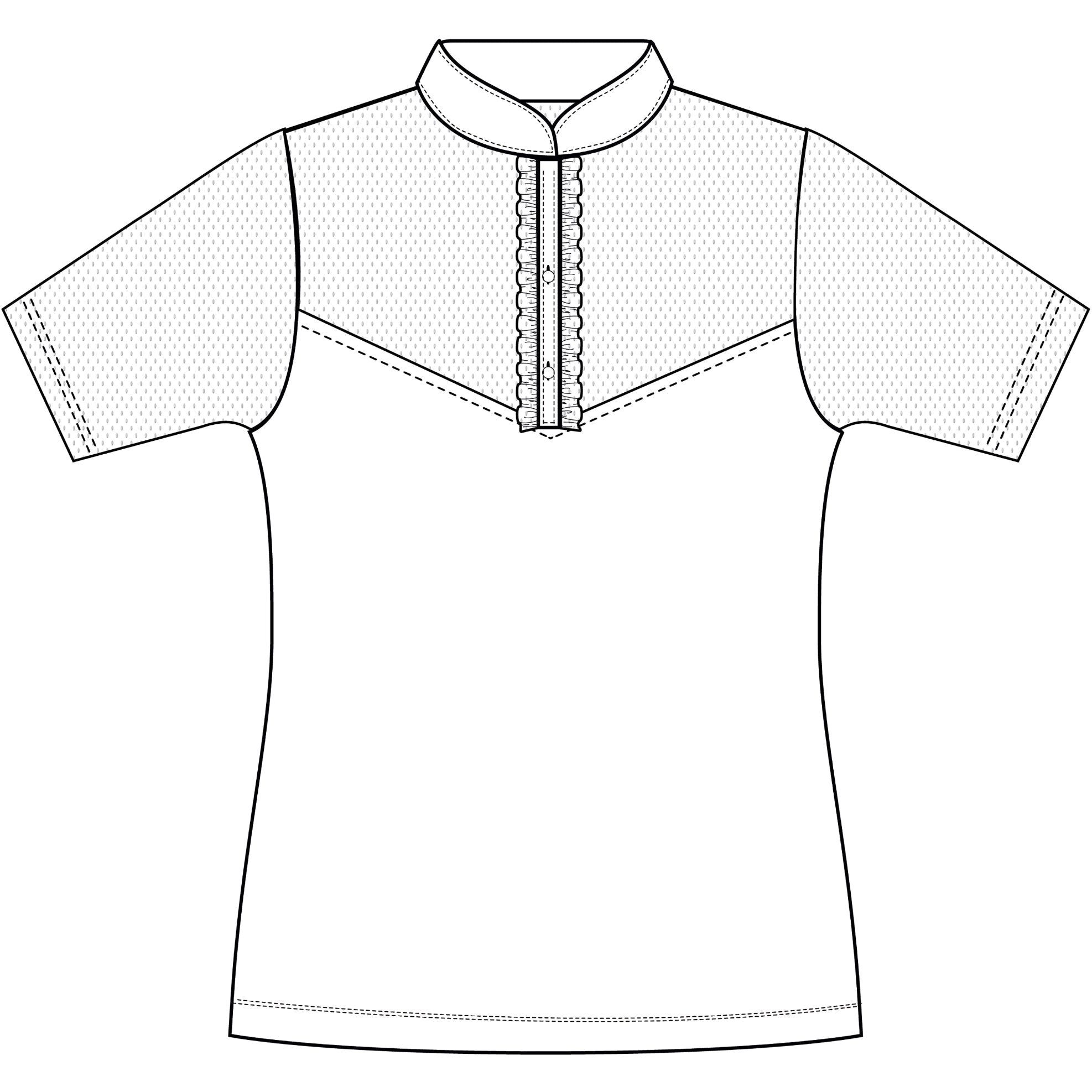 Competition shirt IRHDazzle - Shetlandslycka - Always equine