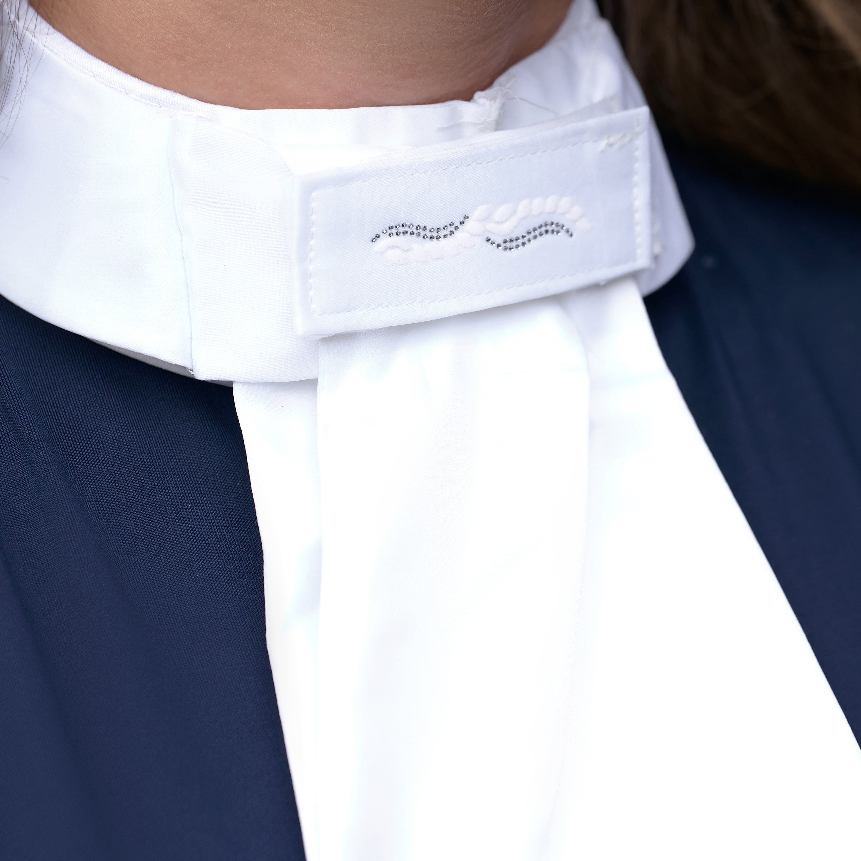 Plastron with velcro sparkle patch IRHBasic
