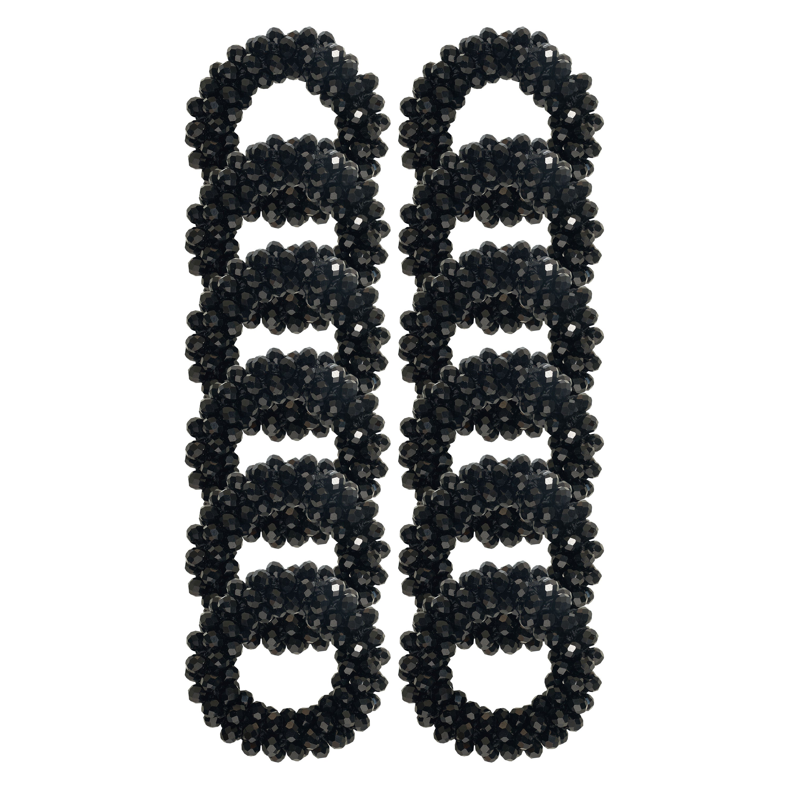 Horse mane knot elastic IRH, set of 12