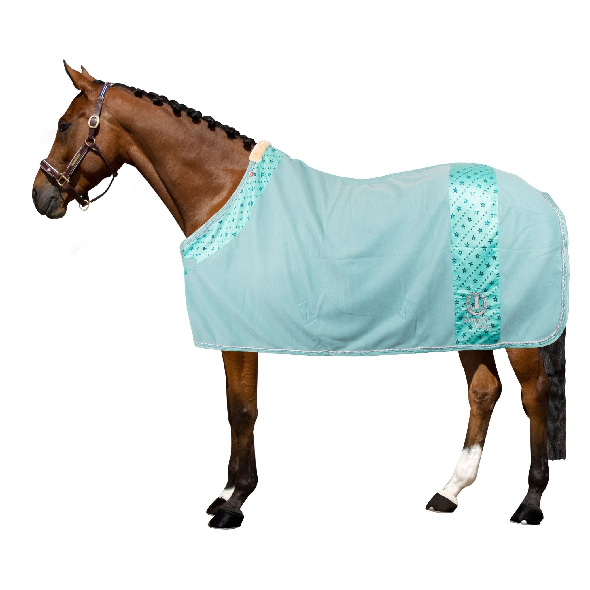 Fleece blanket IRHAmbient Stars Up - Shetlandslycka - Always equine