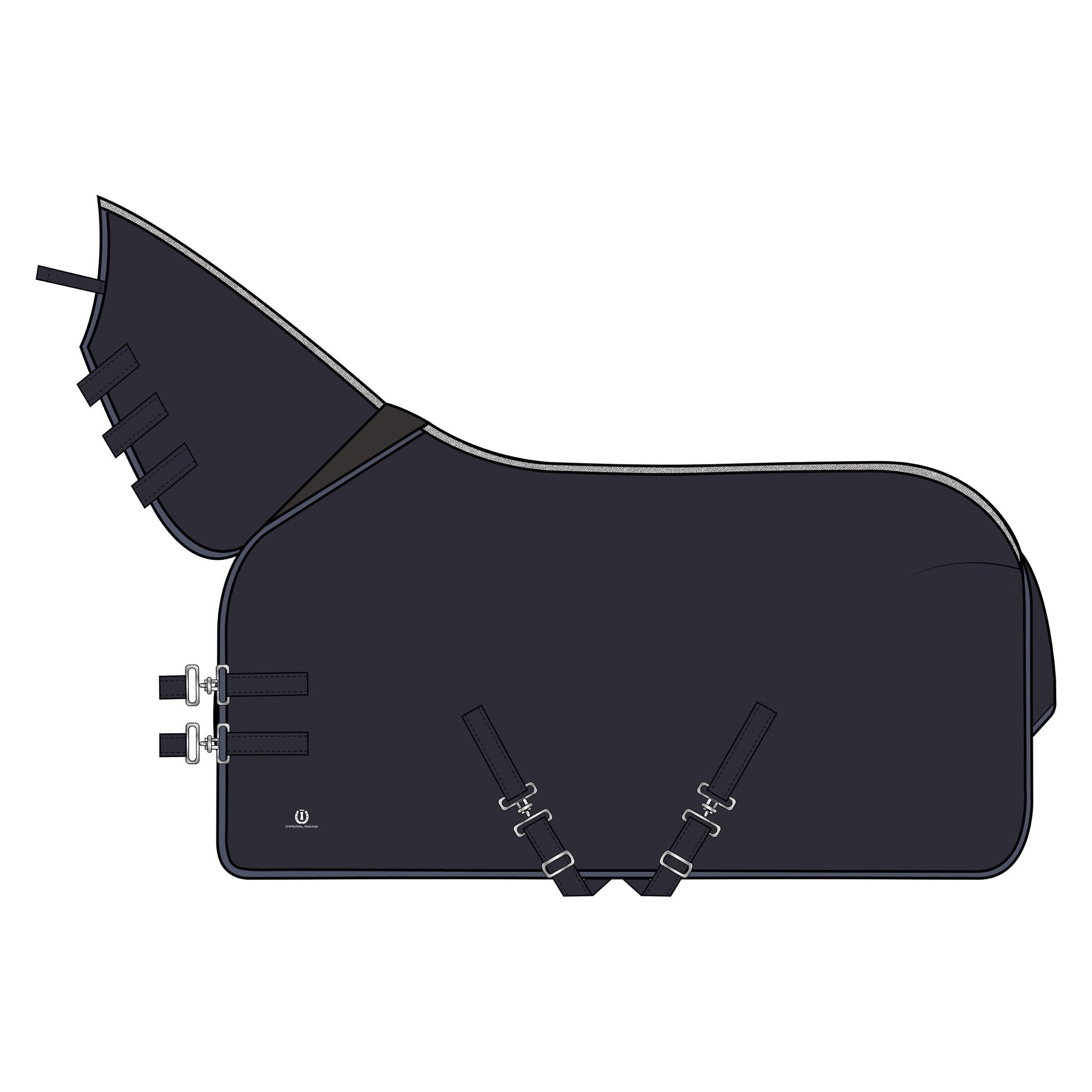 Fleece blanket IRHRiley - Shetlandslycka - Always equine