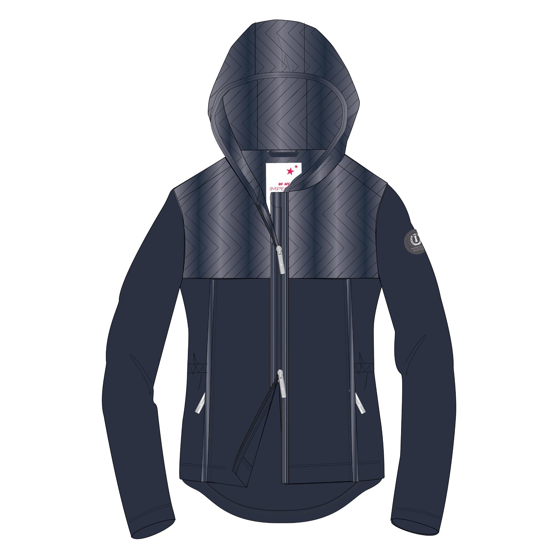 Fleece jacket IRHPebbles - Shetlandslycka - Always equine