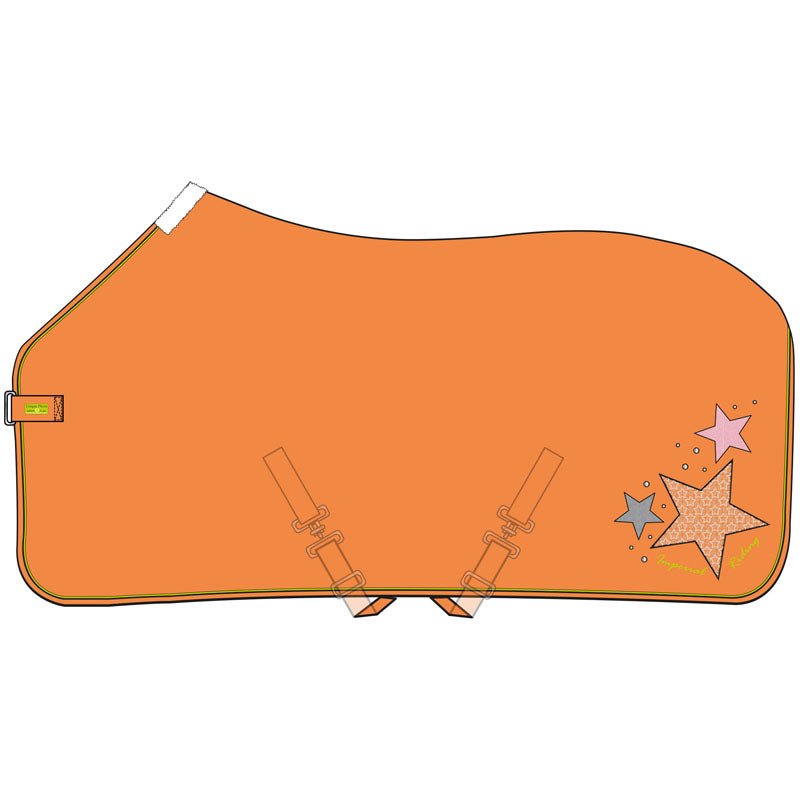 Fleeceblanket IRHStar with removable surringle - Shetlandslycka - Always equine