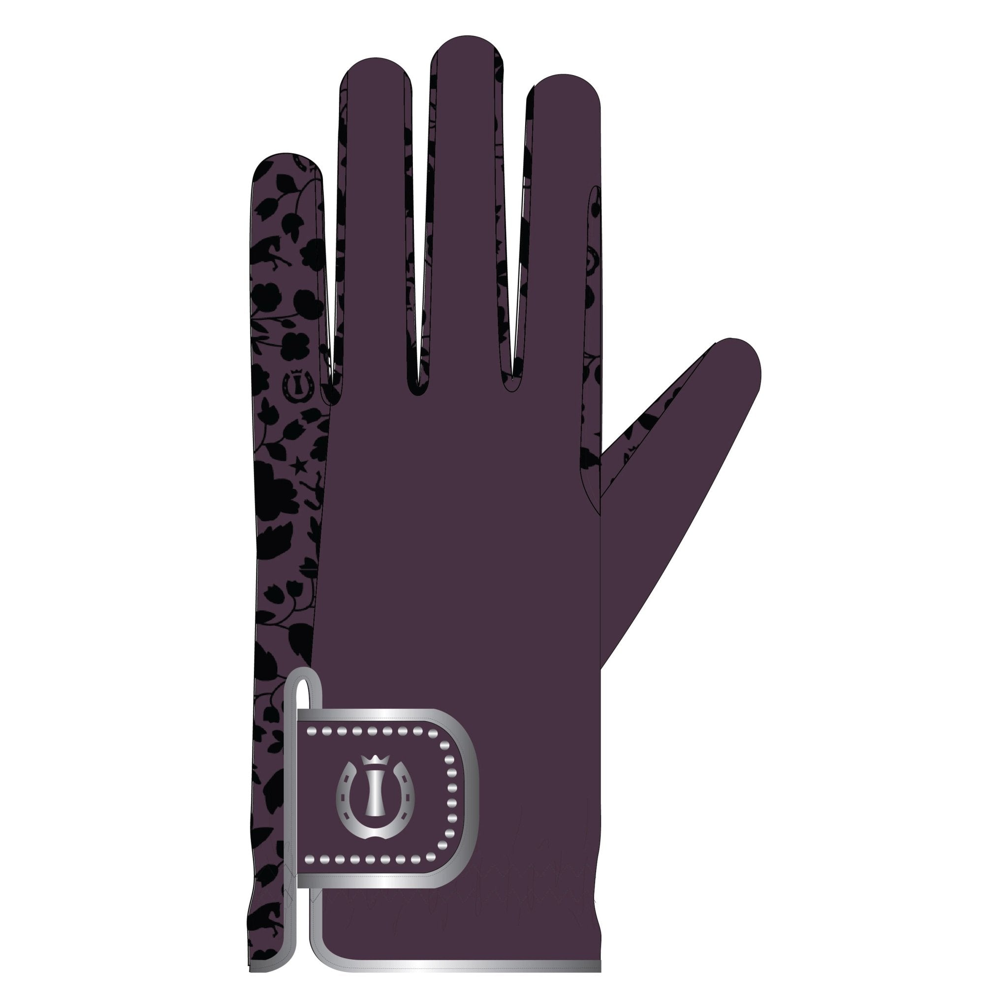 Gloves IRHStone Flower - Shetlandslycka - Always equine