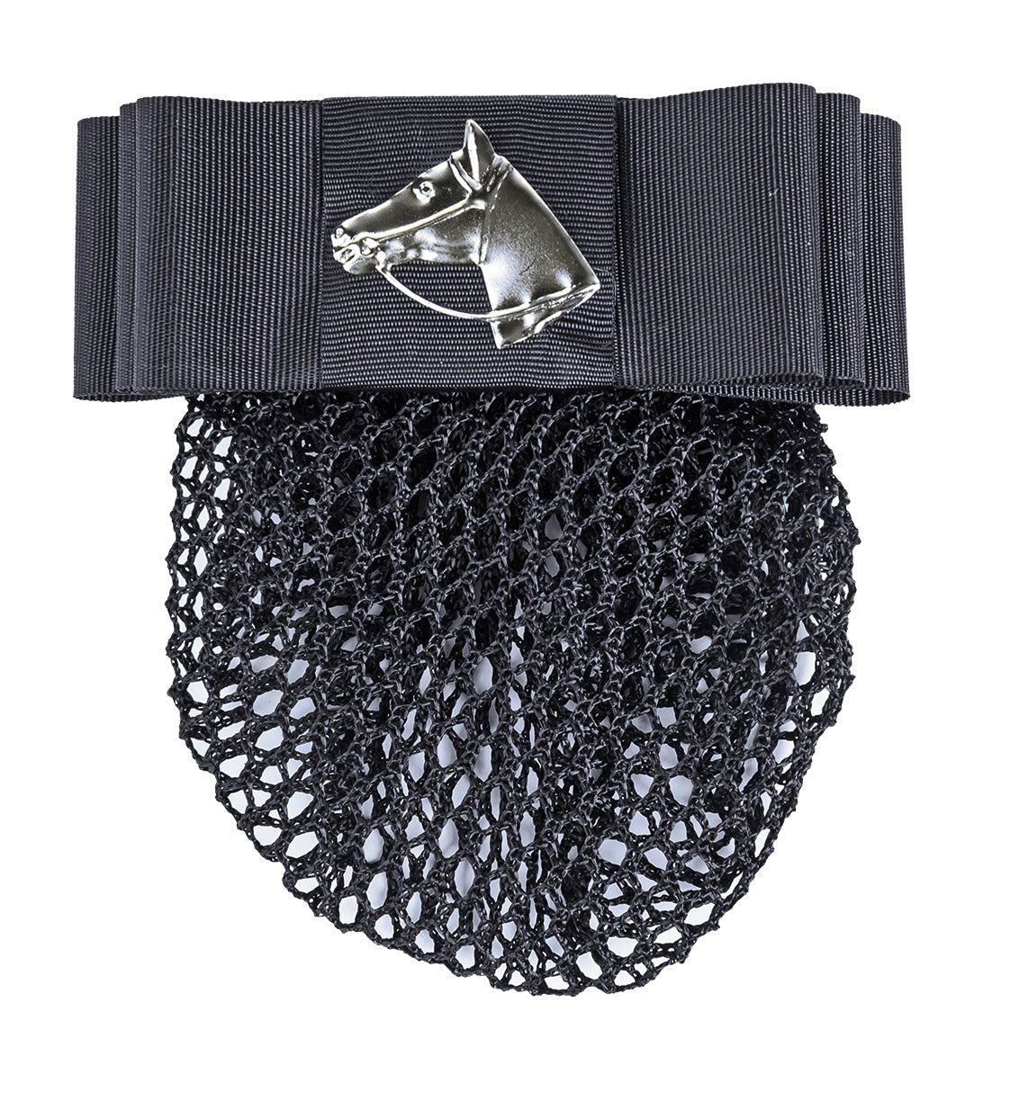 Hair pin with bow and net - Shetlandslycka - Always equine