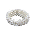 HAIR SCRUNCHIE CRYSTAL PEARL - Shetlandslycka - Always equine