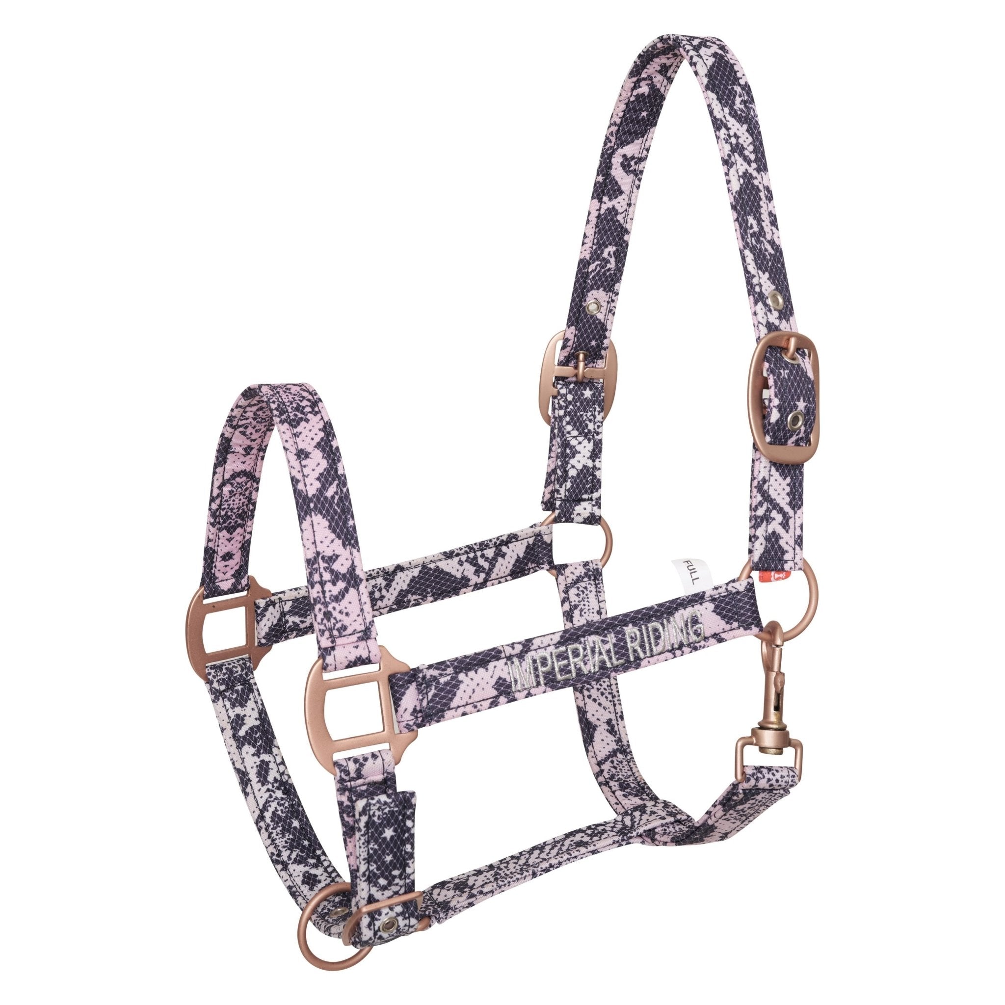 Headcollar IRHShiny Snake AOP - Shetlandslycka - Always equine