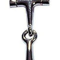 Keyring in shape of a bit - Shetlandslycka - Always equine