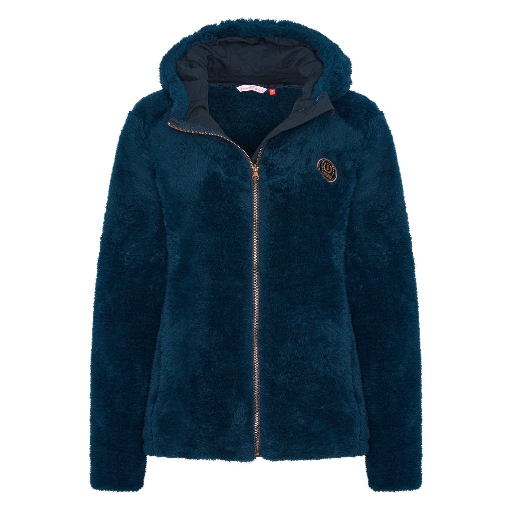 KIDS Fleece jacket IRHCosy Zip - Shetlandslycka - Always equine