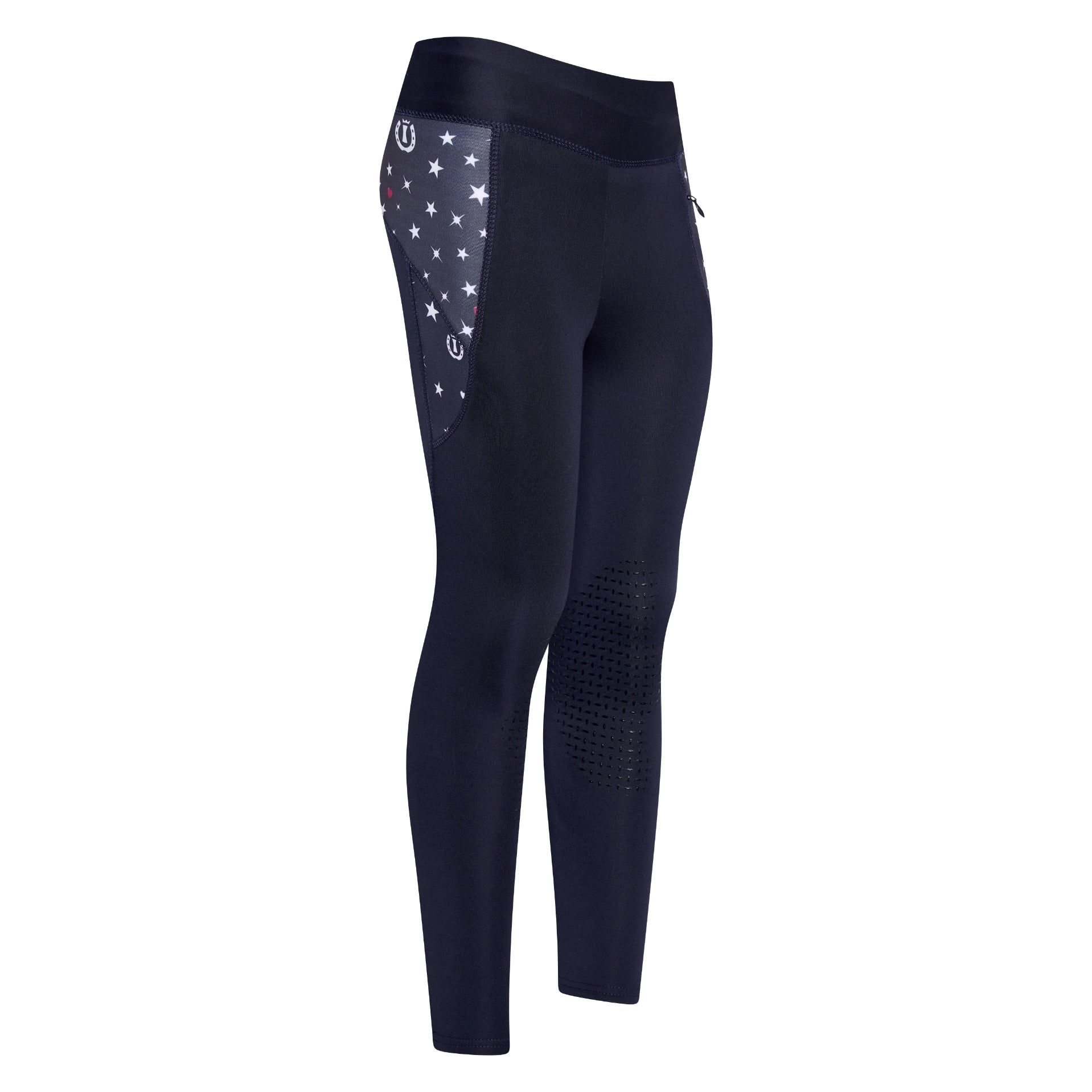 KIDS Riding tights IRHUnicorn Solid Fullgrip - Shetlandslycka - Always equine