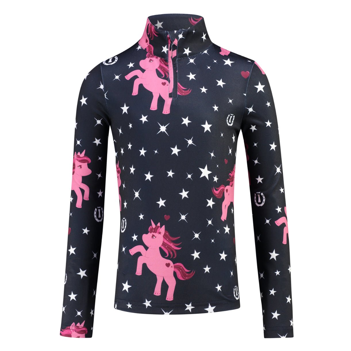 KIDS Tech top LS IRHUnicorn Sparkle UV - Shetlandslycka - Always equine