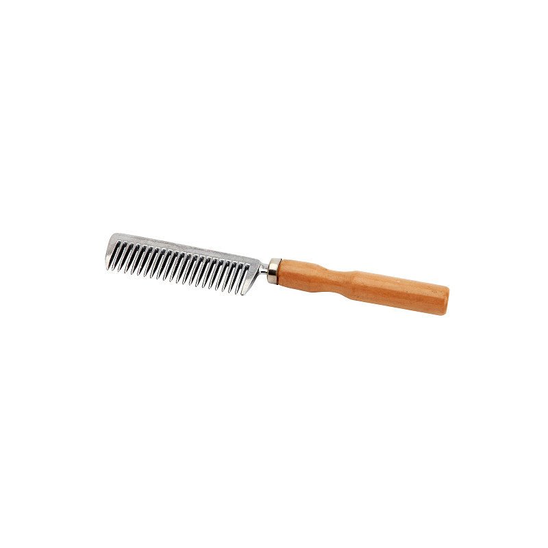 MANE PULLING COMB WOOD HANDLE, - Shetlandslycka - Always equine