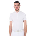 Men'S Competition Polo In Breathable Technical Fabric - Shetlandslycka - Always equine