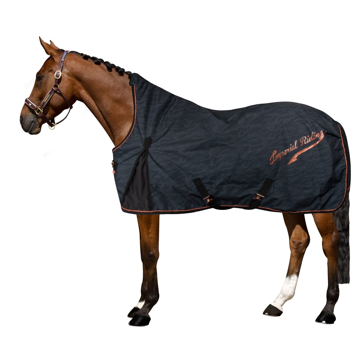 Outdoor blanket IRHSuper - dry Flower 0gr - Shetlandslycka - Always equine