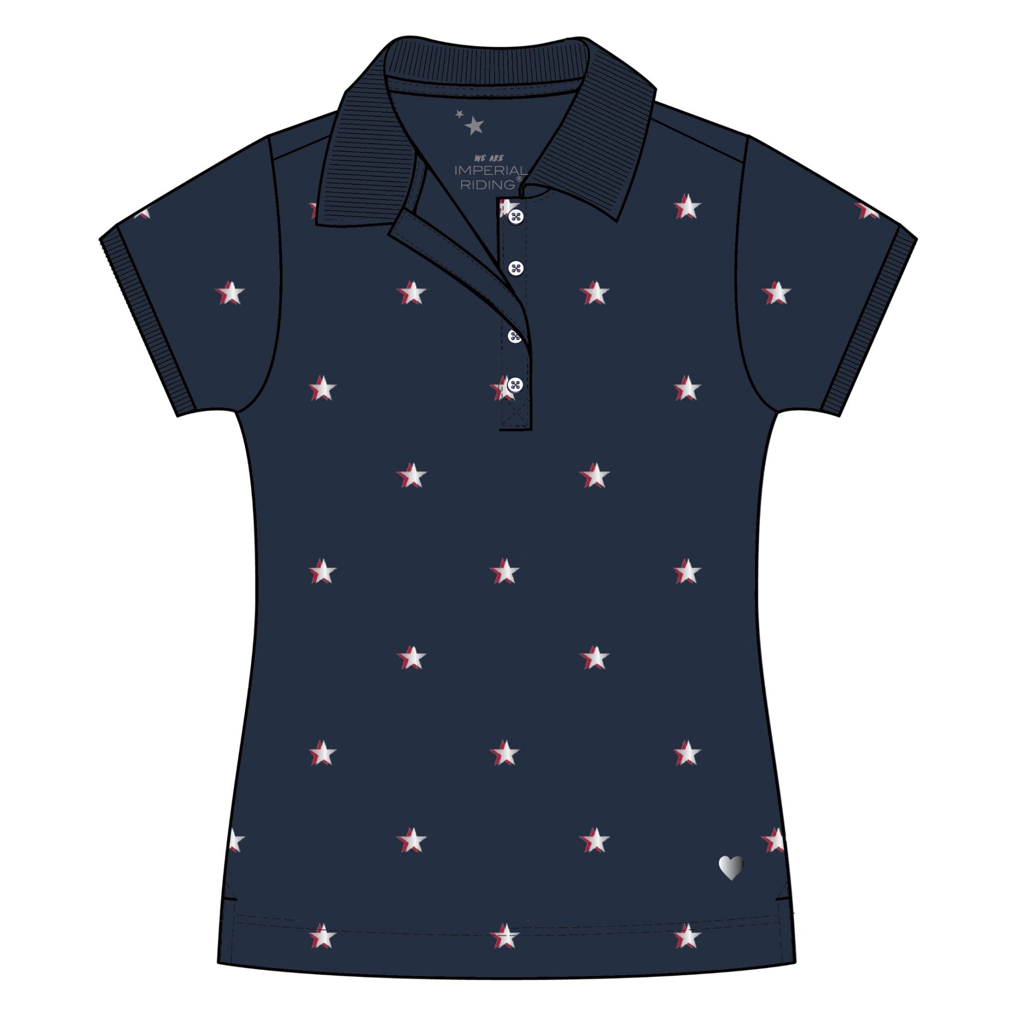 Polo shirt IRHMandy - Shetlandslycka - Always equine