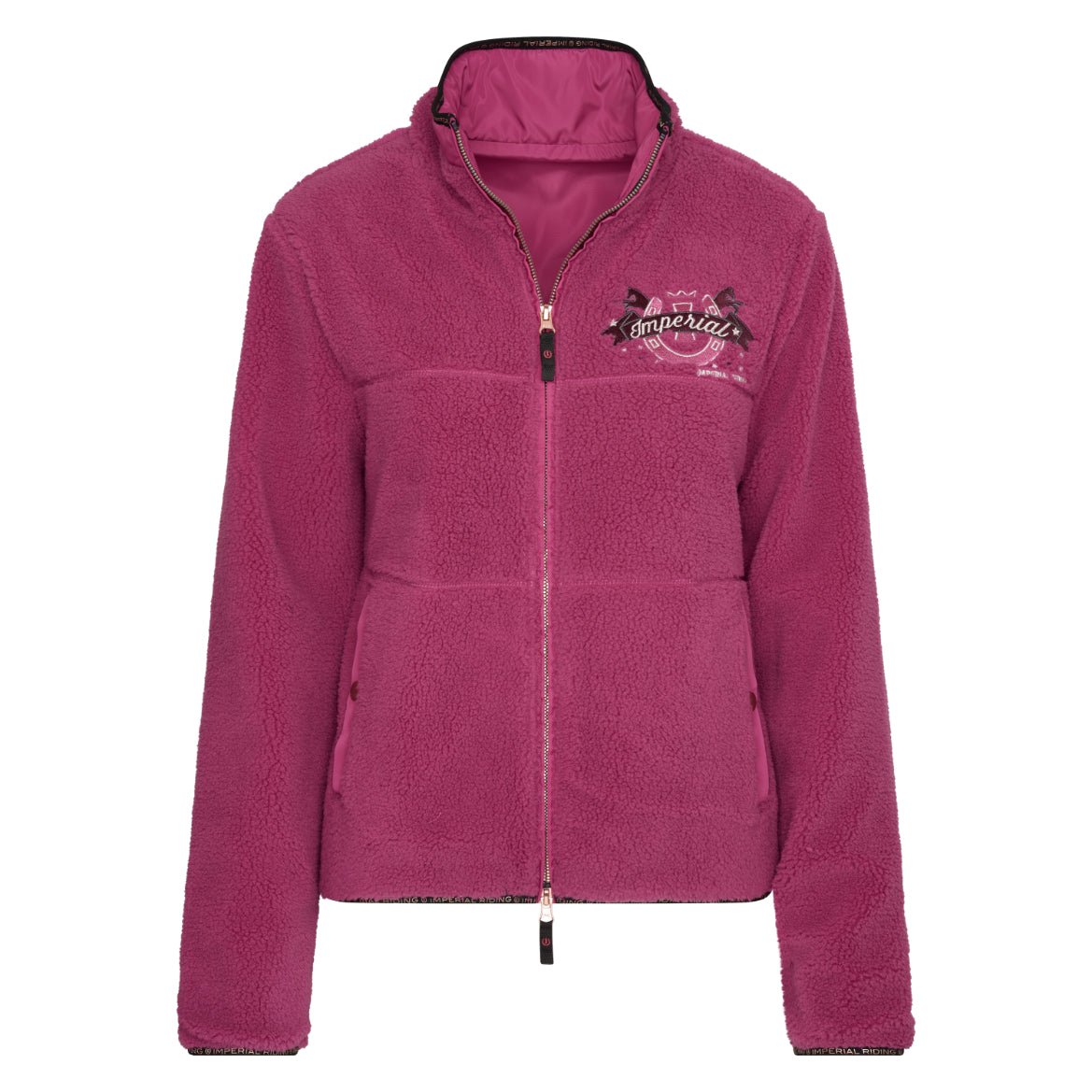 Reversible fleece jacket IRHHide away - Shetlandslycka - Always equine