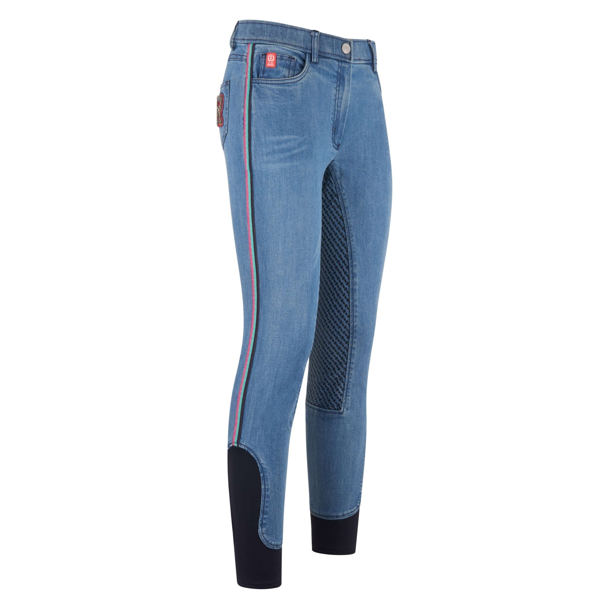 Riding breeches IRHDenim FullGrip - Shetlandslycka - Always equine
