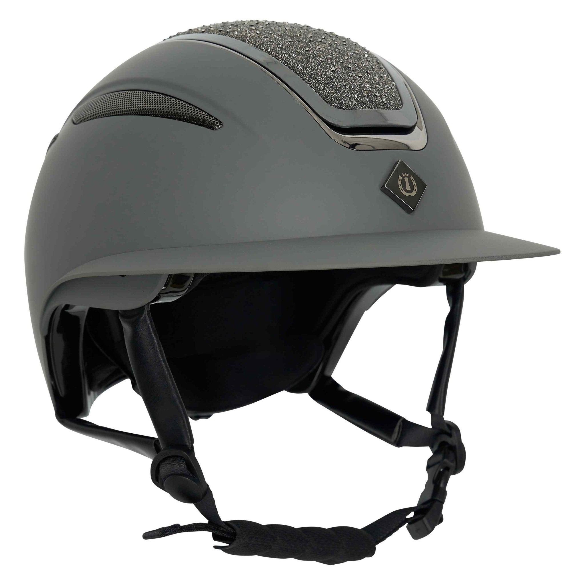 Riding helmet IRHOlania Deluxe big visor - Shetlandslycka - Always equine
