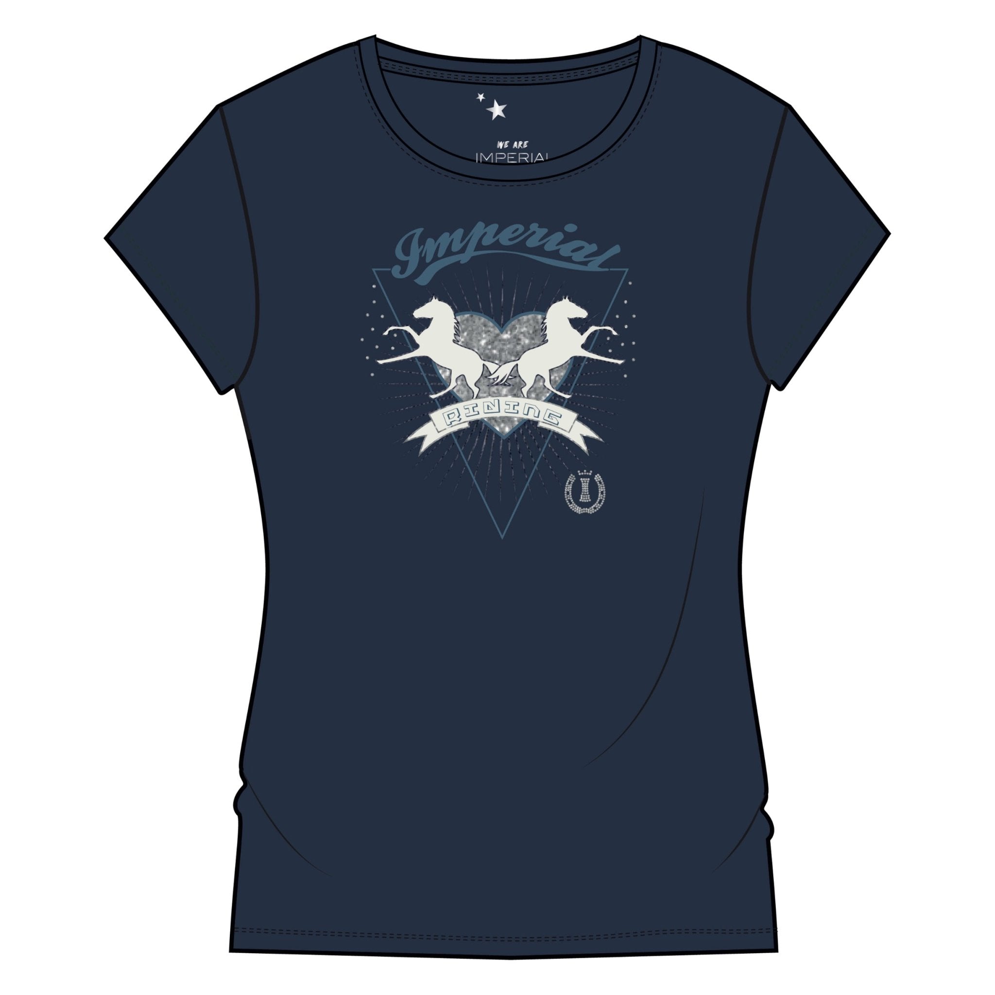 T-shirt IRHGlam - Shetlandslycka - Always equine