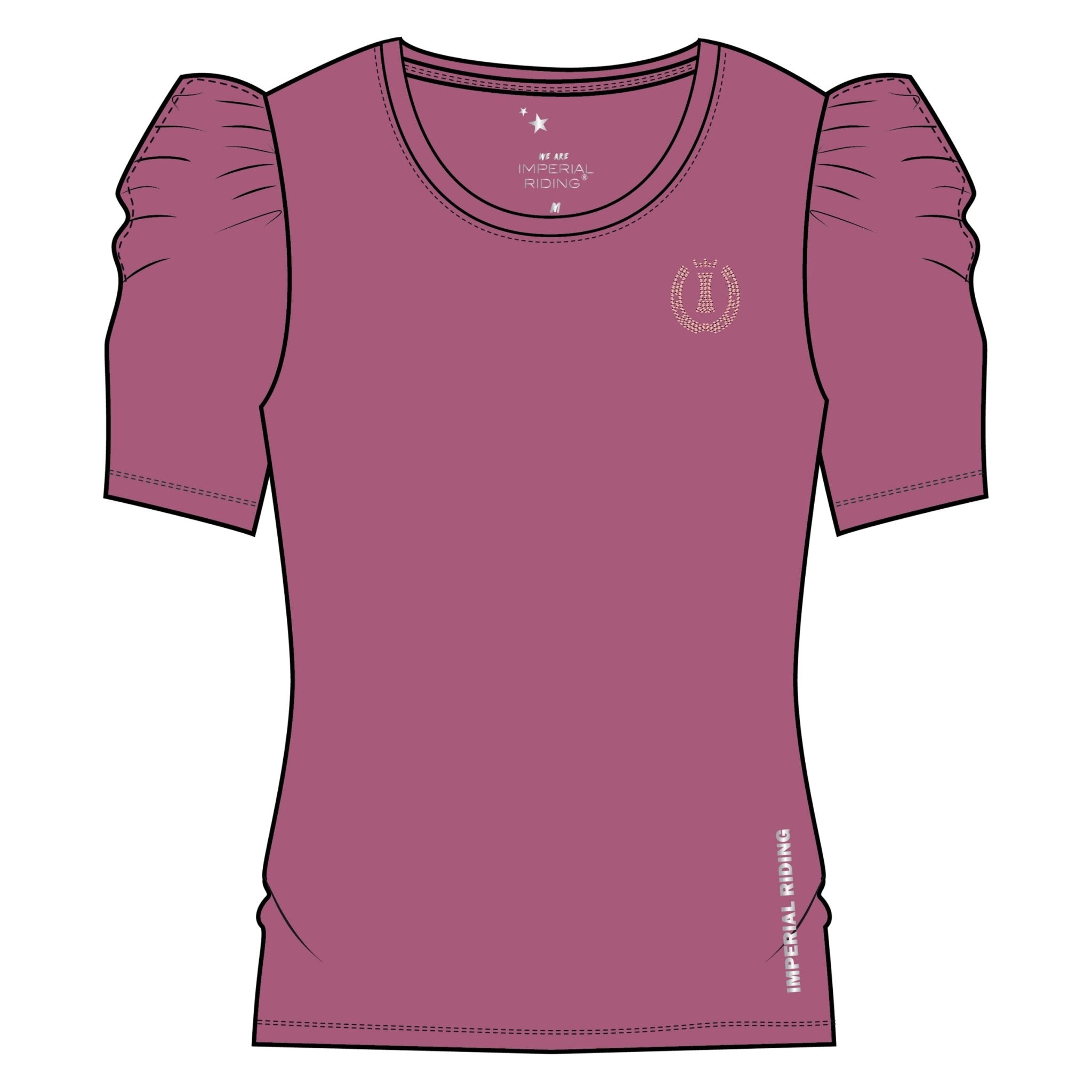 T-shirt IRHStrike a pose Solid - Shetlandslycka - Always equine