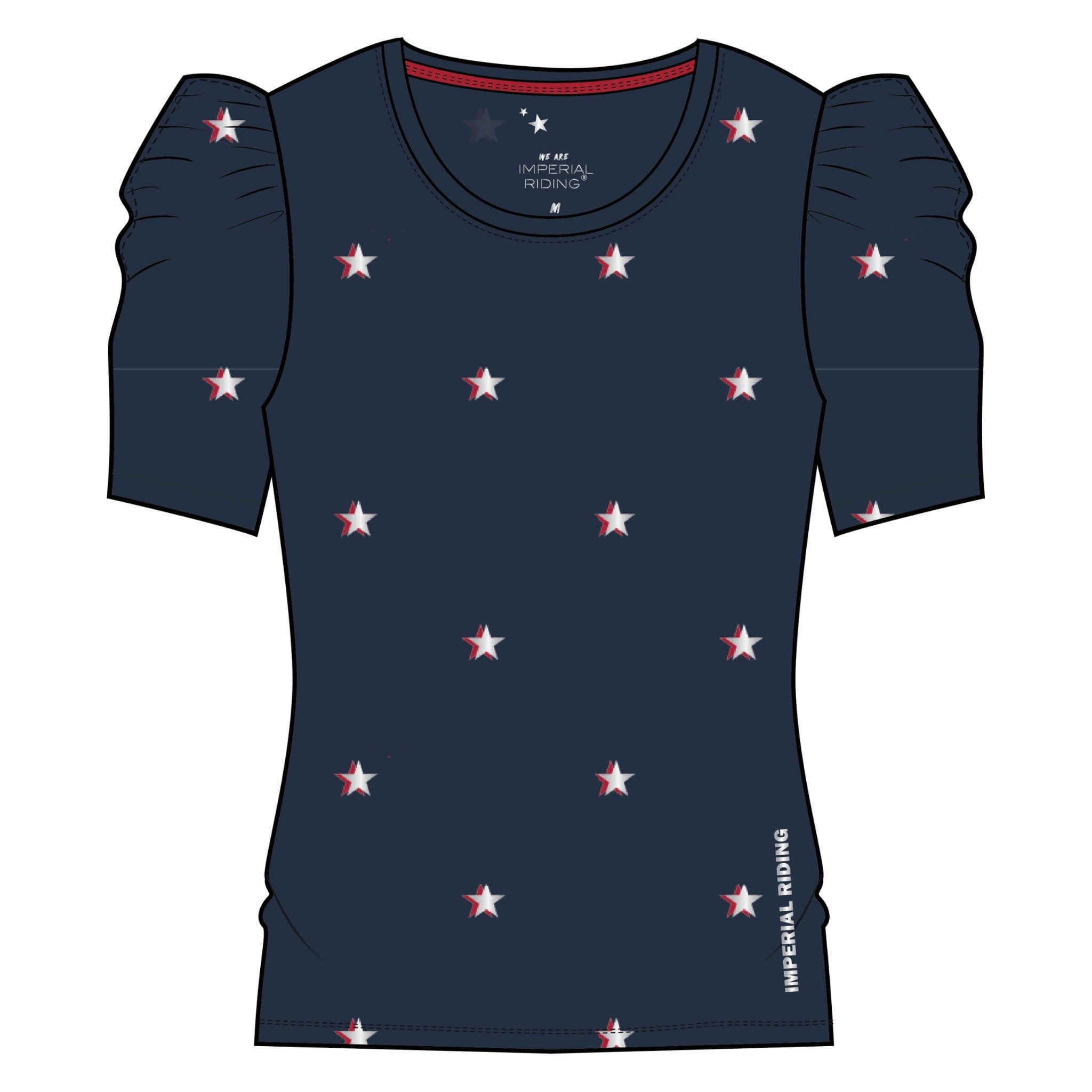 T-shirt IRHStrike a pose Stars - Shetlandslycka - Always equine