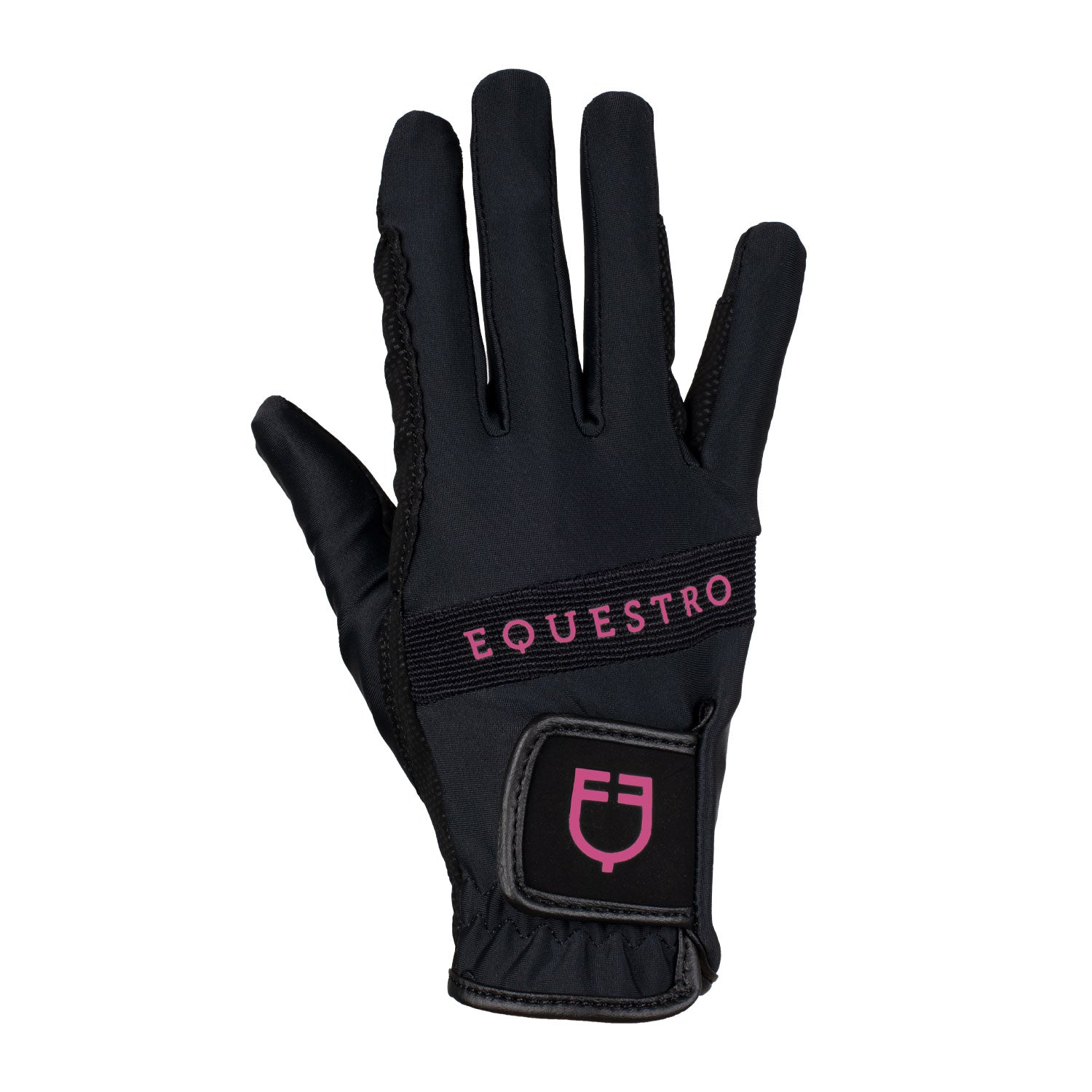 Technical Fabric Gloves With Multicolor Logo - Shetlandslycka - Always equine