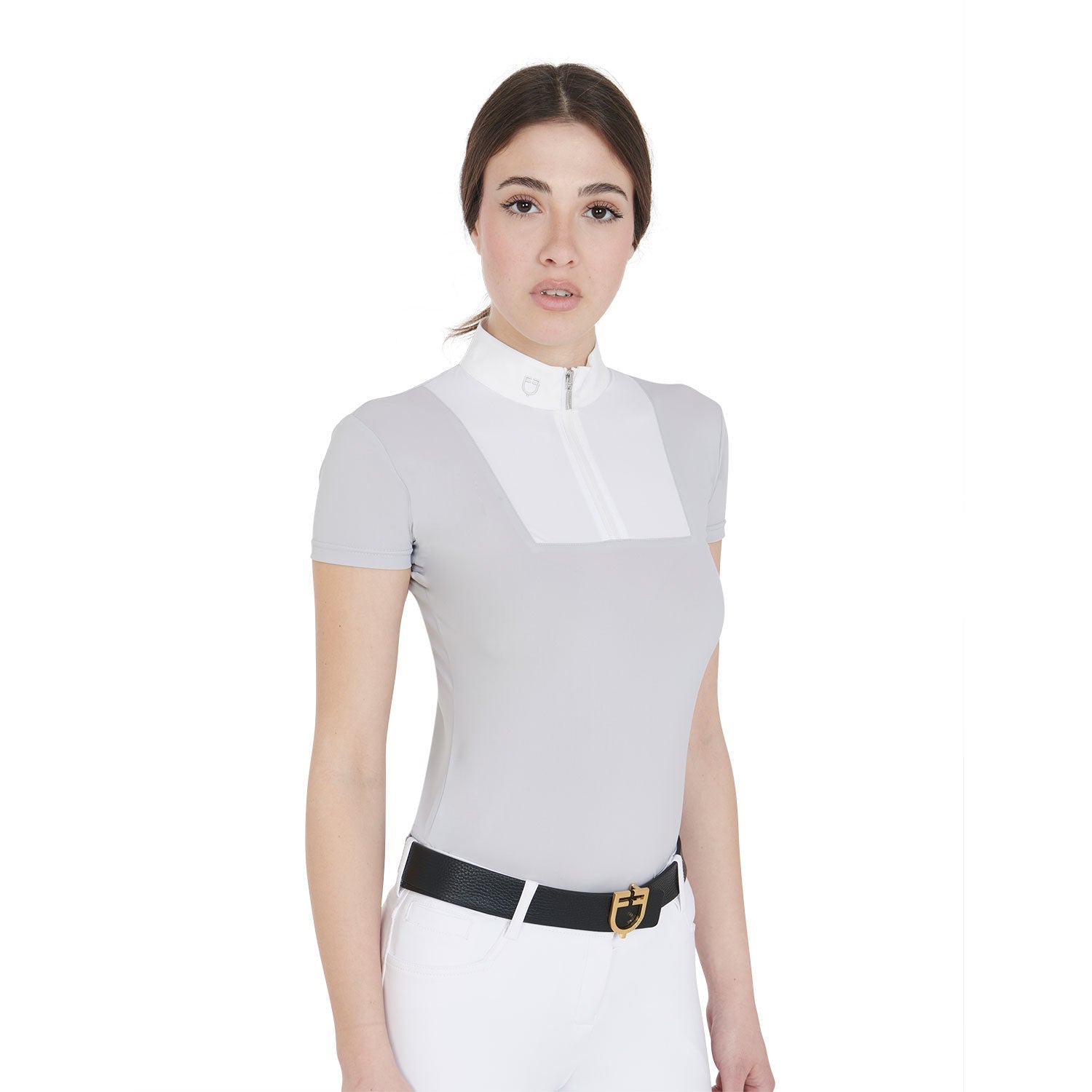 Women'S Short Sleeved Slim Fit Competition Polo Shirt