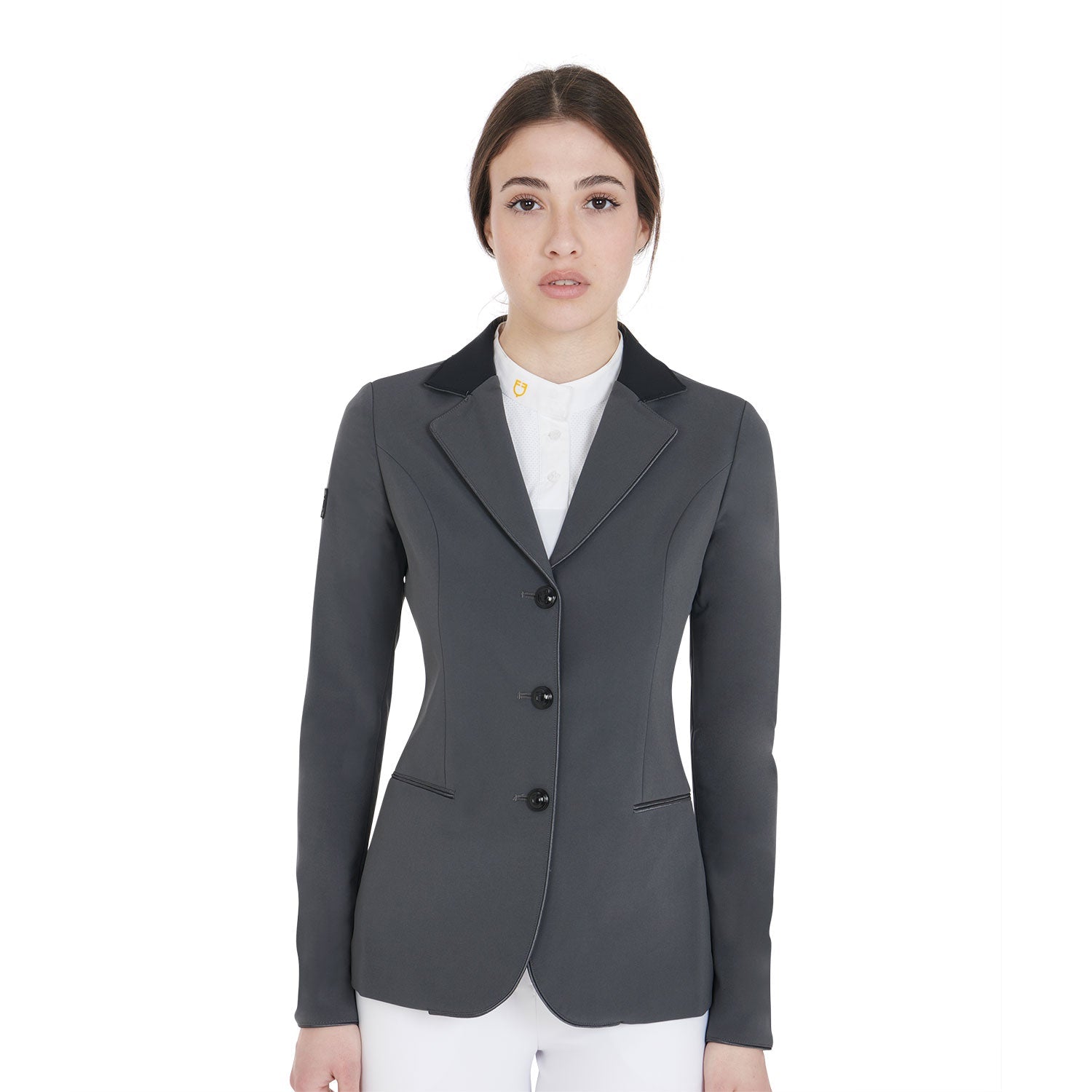 Women'S Three - Button Competition Jacket - Shetlandslycka - Always equine
